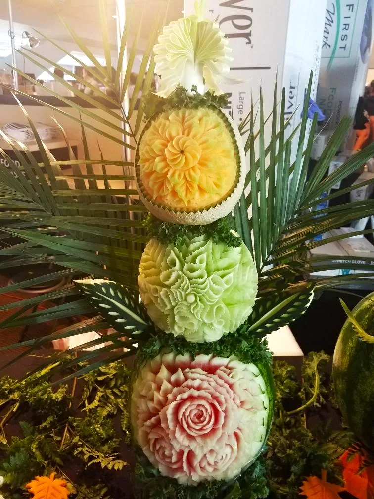curved melon tower